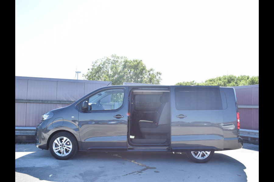 Opel Vivaro Electric L3 75 kWh Dubbele Cabine | camera | navigatie incl. Apple Carplay | betimmering | Exterieur pakket | etc.