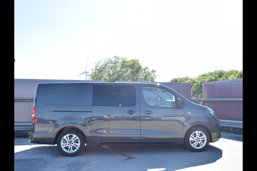 Opel Vivaro Electric L3 75 kWh Dubbele Cabine | camera | navigatie incl. Apple Carplay | betimmering | Exterieur pakket | etc.