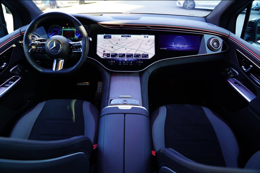 Mercedes-Benz EQE SUV 500 4Matic AMG Line 91 kWh | Panorama | Trekhaak | Dual View | 360 cam | Adaptieve Cruise | HuD | LED | NAP