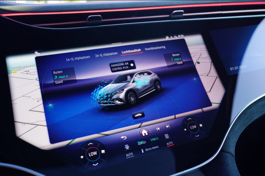 Mercedes-Benz EQE SUV 500 4Matic AMG Line 91 kWh | Panorama | Trekhaak | Dual View | 360 cam | Adaptieve Cruise | HuD | LED | NAP