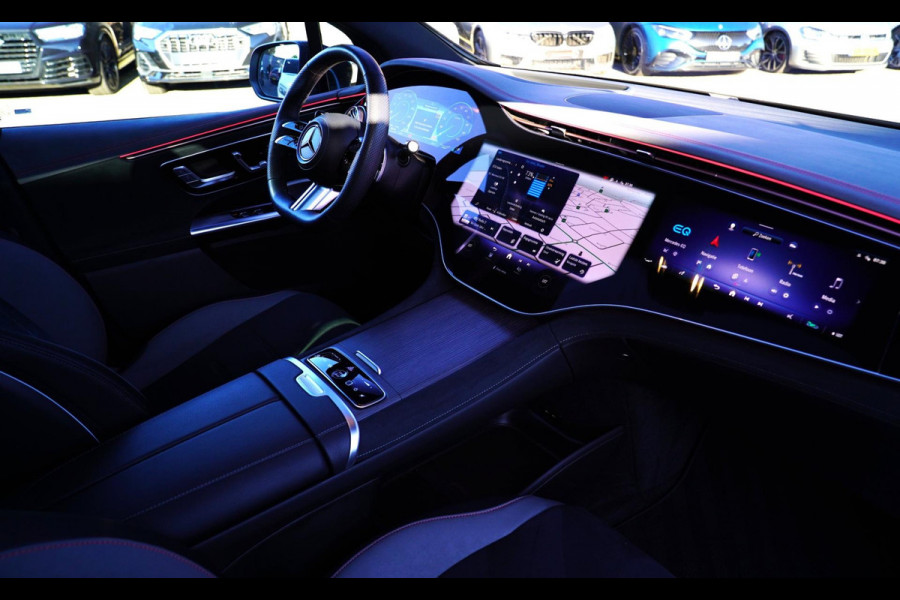 Mercedes-Benz EQE SUV 500 4Matic AMG Line 91 kWh | Panorama | Trekhaak | Dual View | 360 cam | Adaptieve Cruise | HuD | LED | NAP