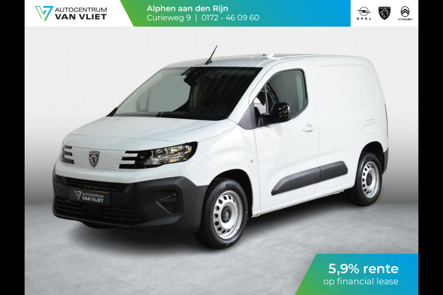 Peugeot Partner L1 100 Pk. | Apple Carplay | camera | betimmering | Climate Control | Keyless Entry