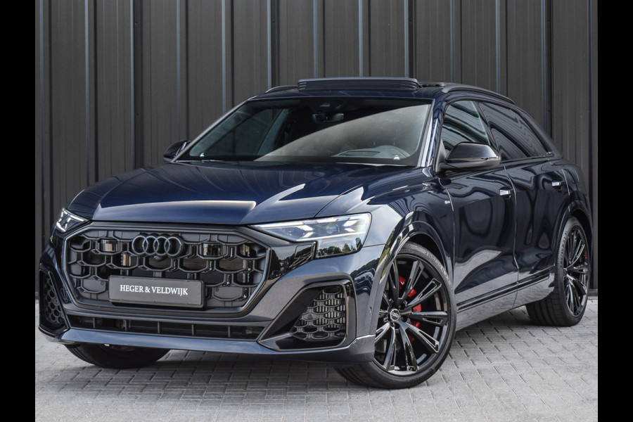 Audi Q8 60 TFSI e QUATTRO PRO LINE S COMPETITION | PANORAMADAK | CARBON |BANG & OLUFSEN ADVANCED | S-SEATS | CARBON INLEG | 360 CAMERA |