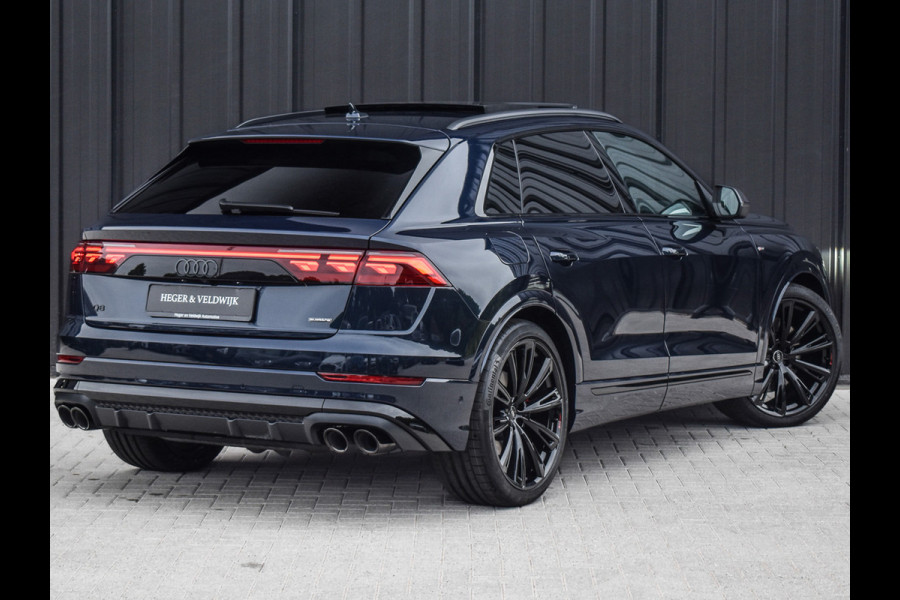 Audi Q8 60 TFSI e QUATTRO PRO LINE S COMPETITION | PANORAMADAK | CARBON |BANG & OLUFSEN ADVANCED | S-SEATS | CARBON INLEG | 360 CAMERA |