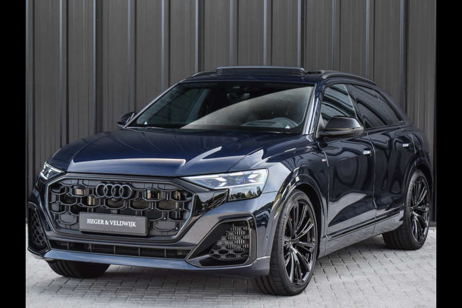 Audi Q8 60 TFSI e QUATTRO PRO LINE S COMPETITION | PANORAMADAK | CARBON |BANG & OLUFSEN ADVANCED | S-SEATS | CARBON INLEG | 360 CAMERA |
