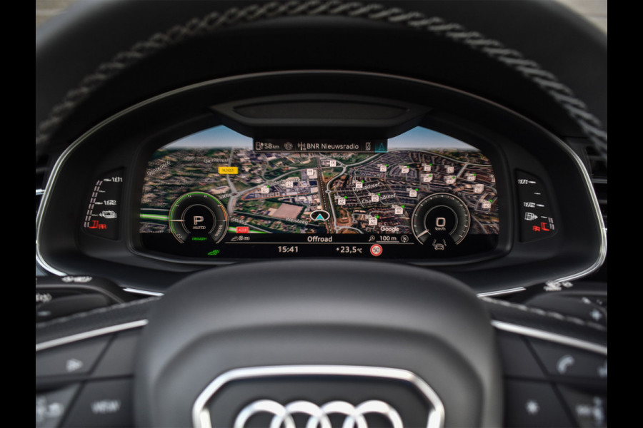 Audi Q8 60 TFSI e QUATTRO PRO LINE S COMPETITION | PANORAMADAK | CARBON |BANG & OLUFSEN ADVANCED | S-SEATS | CARBON INLEG | 360 CAMERA |