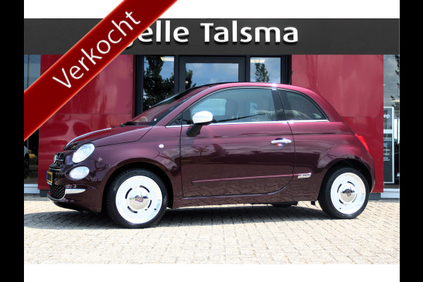 Fiat 500 1.2 Lounge 4 cilinder | Xenon | Leren bekleding | Elec.schuif\kanteldak