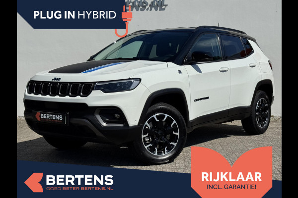 Jeep Compass 4xe 240 Plug-in Hybrid Electric Trailhawk | Apple Carplay | Lederen bekleding | Meer foto's volgen