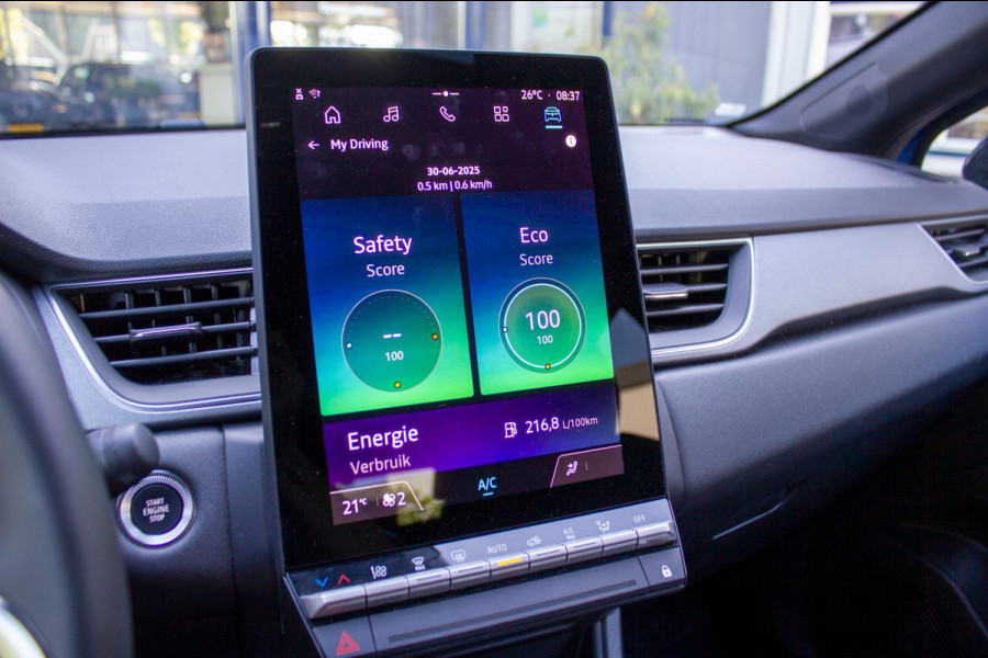 Renault Captur 1.3 mild hybrid 160 esprit Alpine|Prijs incl. 12 mnd garantie| LMV Carplay Camera DAB PDC Bluetooth Keyless entry