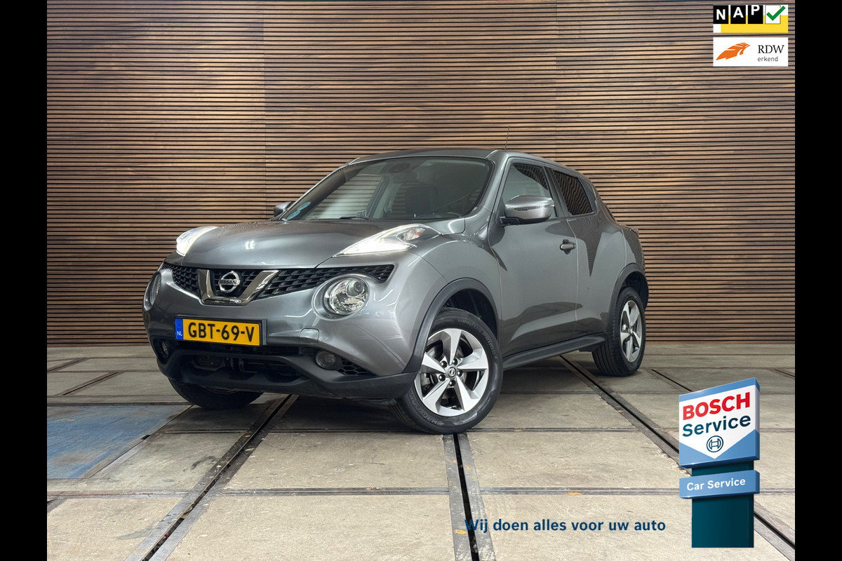 Nissan Juke 1.2 DIG-T S/S Visia NAVI/CAMERA/CLIMATE/PARK PILOT/BLUETOOTH/GETINT GLAS Nissan Juke 1.2 DIG-T S/S Visia NAVI/CAMERA/CLIMATE/PARK PILOT/BLUETOOTH/GETINT GLAS