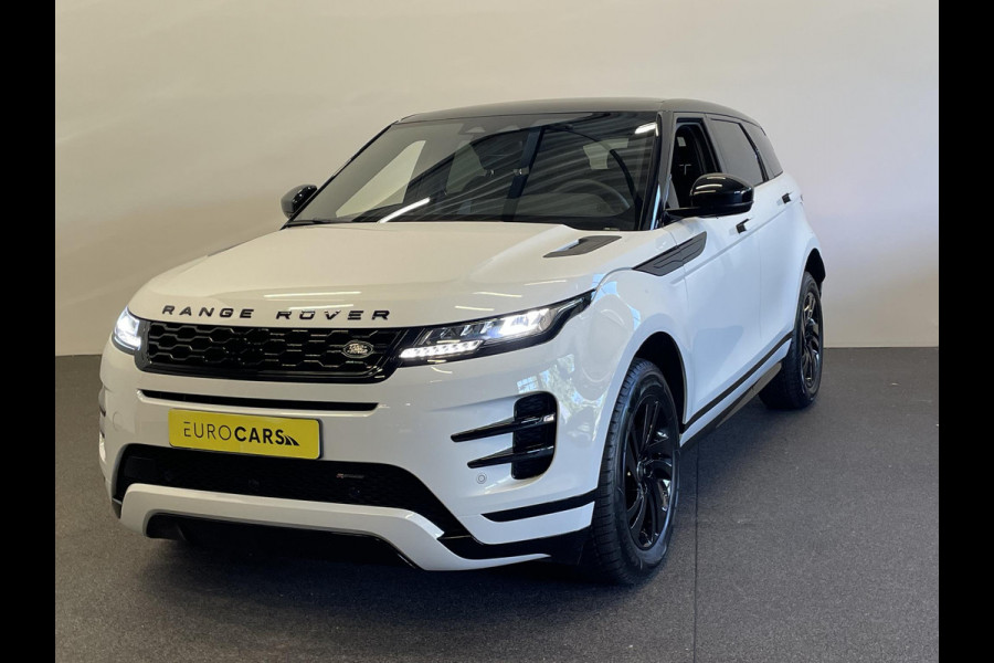 Land Rover Range Rover Evoque 1.5 P300e AWD R-Dynamic S Panoramadak Navigatie Apple Carplay/Android Auto Adaptive Cruise Control Camera Parkeersensoren Stoelverwarming Elektrisch verstelbare stoelen Elektrische achterklep High Beam Assist Climate Control