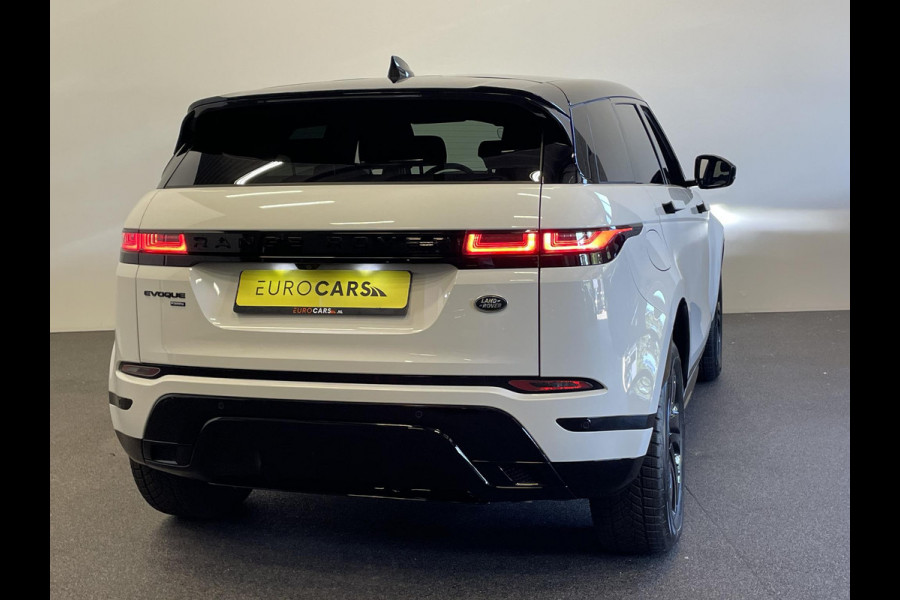 Land Rover Range Rover Evoque 1.5 P300e AWD R-Dynamic S Panoramadak Navigatie Apple Carplay/Android Auto Adaptive Cruise Control Camera Parkeersensoren Stoelverwarming Elektrisch verstelbare stoelen Elektrische achterklep High Beam Assist Climate Control