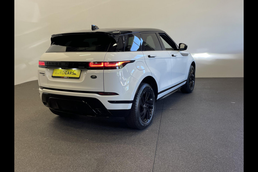 Land Rover Range Rover Evoque 1.5 P300e AWD R-Dynamic S Panoramadak Navigatie Apple Carplay/Android Auto Adaptive Cruise Control Camera Parkeersensoren Stoelverwarming Elektrisch verstelbare stoelen Elektrische achterklep High Beam Assist Climate Control