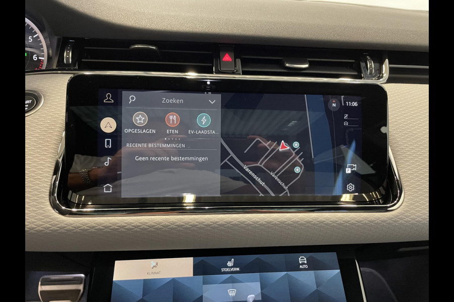 Land Rover Range Rover Evoque 1.5 P300e AWD R-Dynamic S Panoramadak Navigatie Apple Carplay/Android Auto Adaptive Cruise Control Camera Parkeersensoren Stoelverwarming Elektrisch verstelbare stoelen Elektrische achterklep High Beam Assist Climate Control