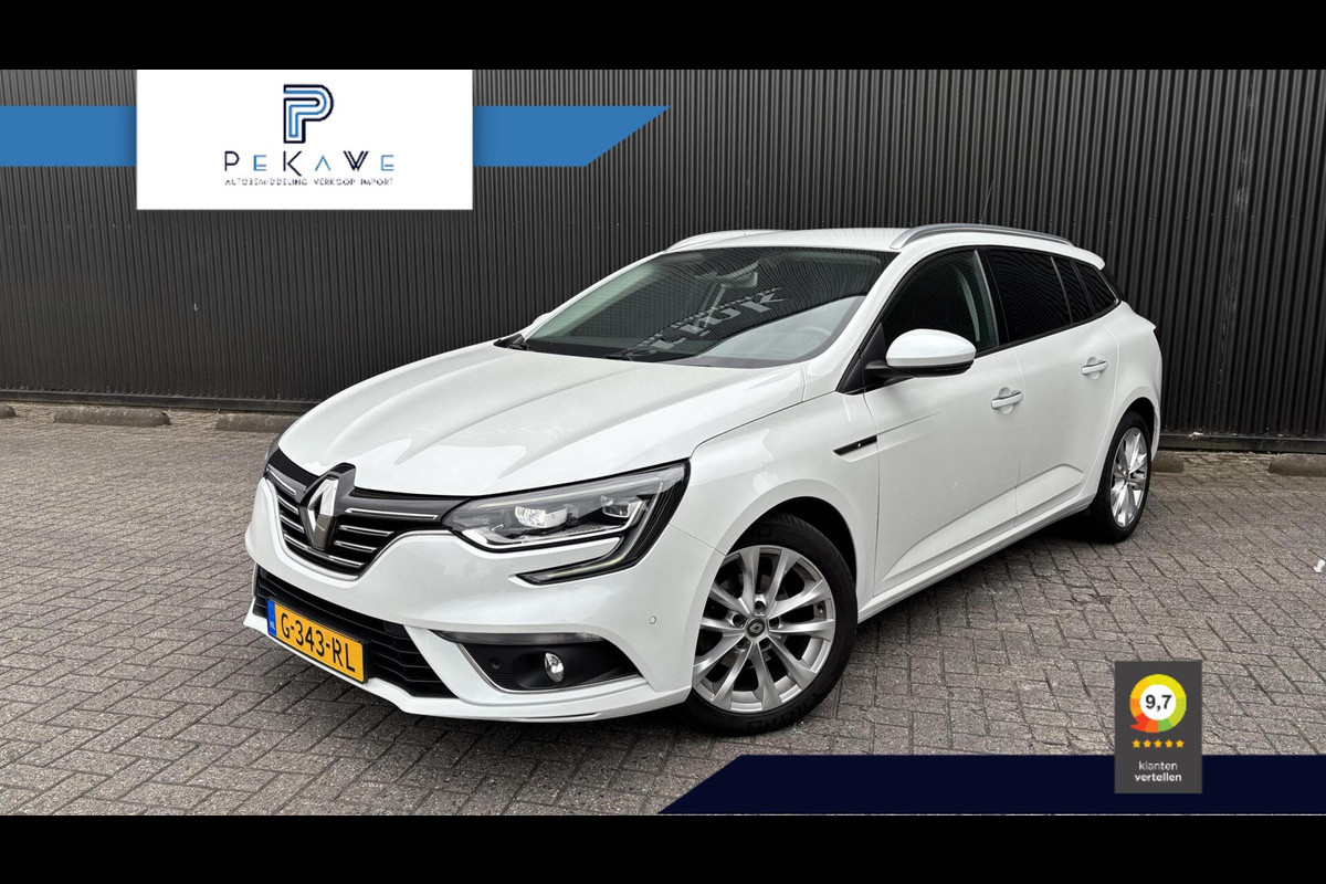 Renault Mégane Estate 1.3 TCe 140 pk Limited Automaat Navi Carplay Android Auto Renault Mégane Estate 1.3 TCe 140 pk Limited Automaat Navi Carplay Android Auto