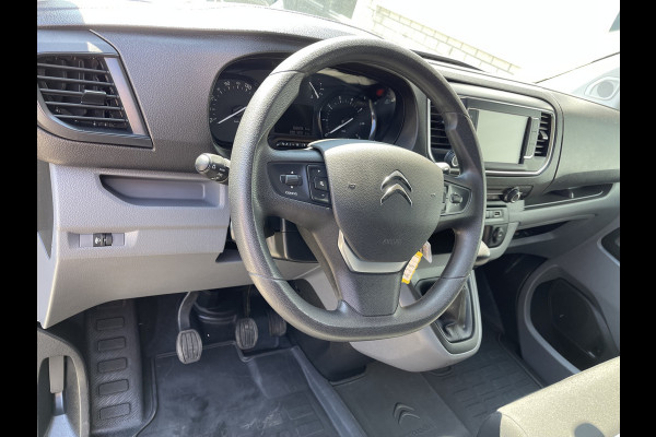 Citroën Jumpy 1.5 BlueHDI 120pk M Club L2H1 / vaste prijs rijklaar € 16.950 ex btw / lease vanaf € 285 / airco / cruise control / bijrijdersbank / grijs metallic / navigatie / euro 6 / bpm vrij