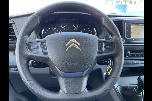 Citroën Jumpy 1.5 BlueHDI 120pk M Club L2H1 / vaste prijs rijklaar € 16.950 ex btw / lease vanaf € 285 / airco / cruise control / bijrijdersbank / grijs metallic / navigatie / euro 6 / bpm vrij
