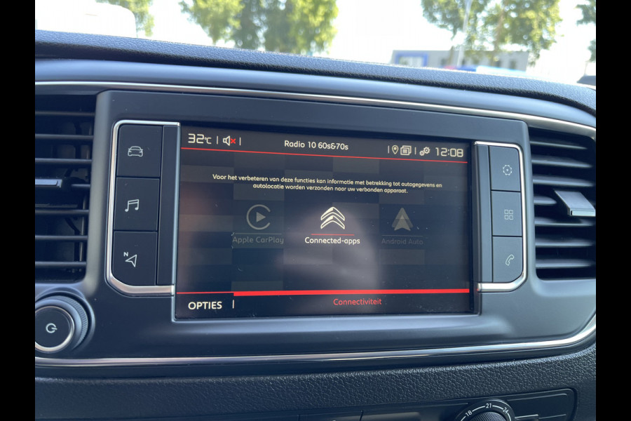 Citroën Jumpy 1.5 BlueHDI 120pk M Club L2H1 / vaste prijs rijklaar € 16.950 ex btw / lease vanaf € 285 / airco / cruise control / bijrijdersbank / grijs metallic / navigatie / euro 6 / bpm vrij