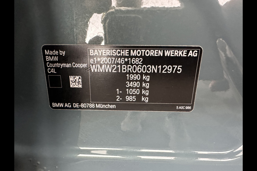 MINI Countryman 1.5 Cooper Business Edition Aut. *PANO | FULL-LEATHER | FULL-LED | HARMAN/KARDON | SPORT-SEATS | CAMERA | KEYKESS | DIGI-COCKPIT | NAVI-FULLMAP | ECC | PDC | CRUISE*