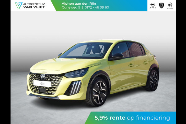 Peugeot e-208 EV GT 51 kWh UIT VOORRAAD LEVERBAAR | NAVIGATIE | CARPLAY | ACHTERUITRIJCAMERA MET SENSOREN | MASSAGESTOELEN | STOELVERWARMING |