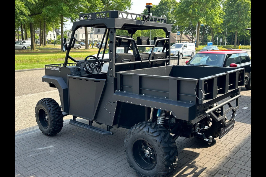 Massimo Warrior 1000 CC UTV AUTOMAAT 3 Pers 4X4 LIER LED Marge KIEPBAK Electrisch