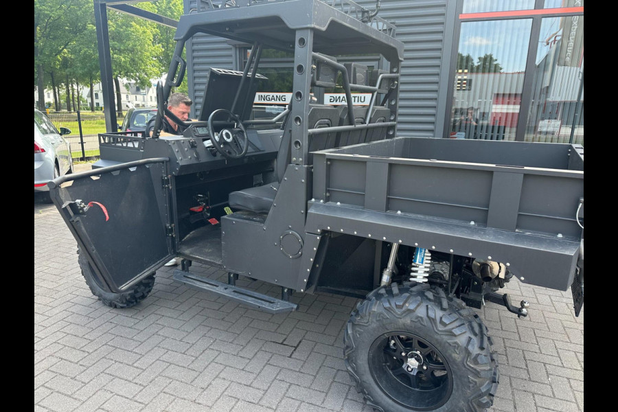 Massimo Warrior 1000 CC UTV AUTOMAAT 3 Pers 4X4 LIER LED Marge KIEPBAK Electrisch