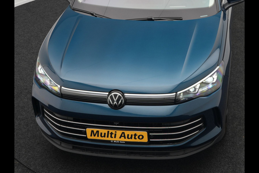 Volkswagen Tiguan 1.5 eHybrid Elegance Plug In Hybrid 204pk Nieuw Model PHEV | Trekhaak af Fabriek | Head Up | Adaptive Cruise | 360 Camera | Alcantara Sportstoelen Massage | IQ light | Keyless | Parkassist | Sfeerverlichting |
