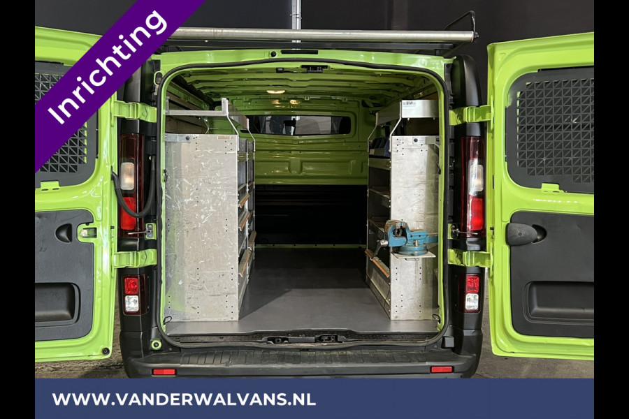 Renault Trafic 1.6 dCi L2H1 inrichting Euro6 Airco | Imperiaal | Trekhaak | Navigatie | Parkeersensoren | Bijrijdersbank