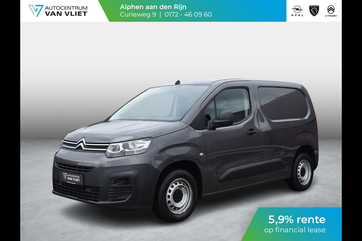 Citroën Berlingo 1.5 BlueHDI Control EURO 6 | LAADRUIMTE BEIMMERING | AIRCO | BLUETOOTH Citroën Berlingo 1.5 BlueHDI Control EURO 6 | LAADRUIMTE BEIMMERING | AIRCO | BLUETOOTH