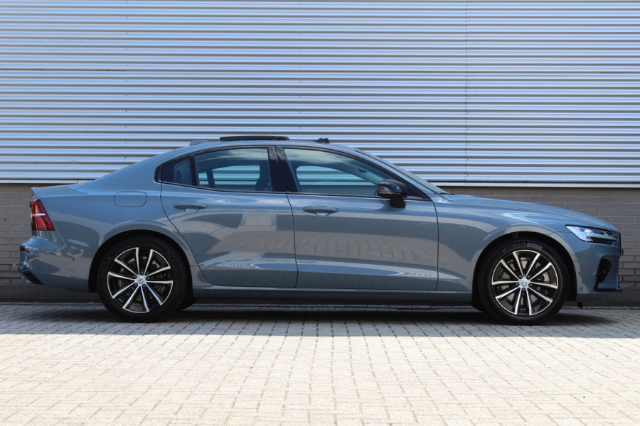 Volvo S60 2.0 Recharge T8 AWD Ultimate Dark | Schuif/Kantel dak | Head-up | H/K | BLIS | Leder | Pilot Assist