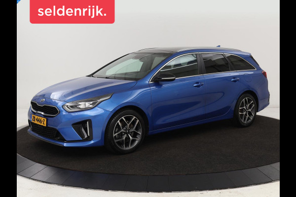 Kia Ceed 1.4 T-GDi GT-Line | Panoramadak | Stoel & stuurverwarming | Camera | Leder/Alcantara | Carplay | Full LED | Navigatie | Keyless