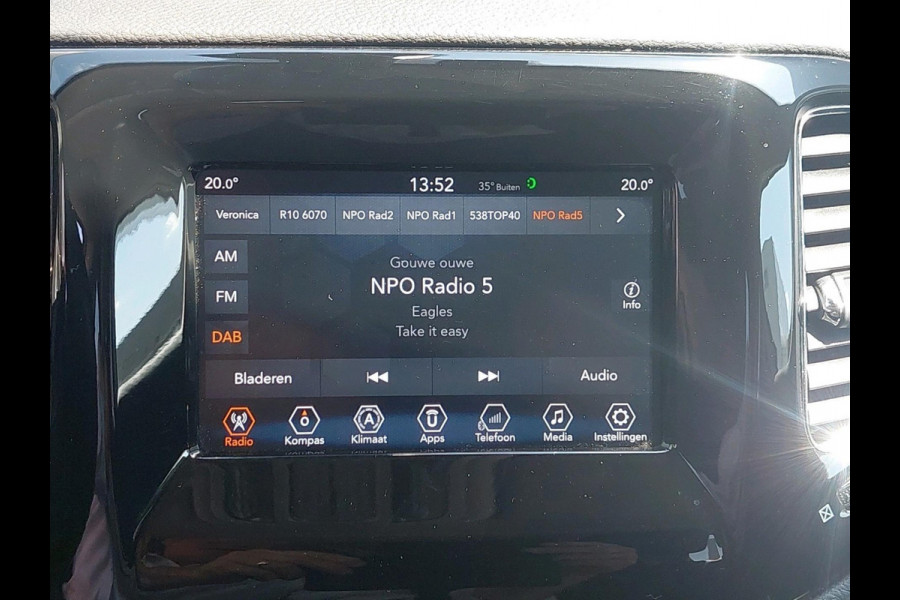 Jeep Compass 1.4 MultiAir Limited 4x4 | 170PK | Automaat | 4WD | zwart dak | halfleder | xenon | blind-spot | stoelverwarming |  Apple Carplay/Android Auto | achteruitrijcamera