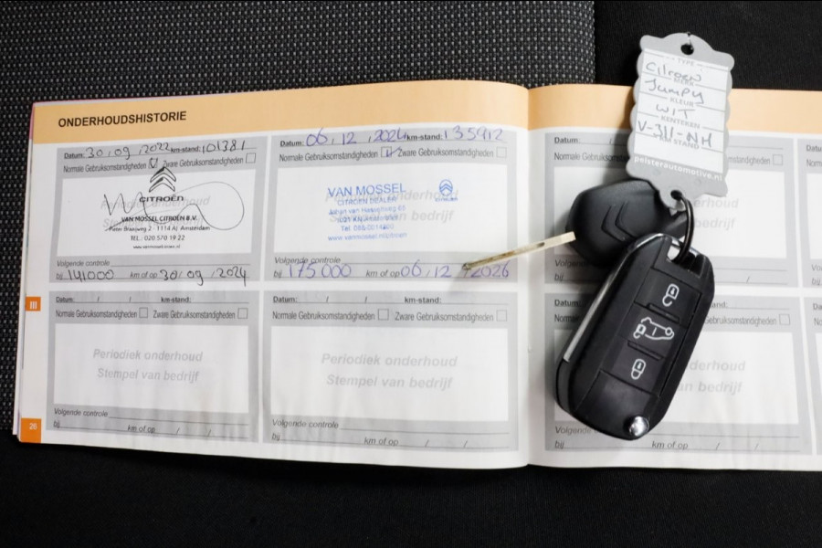Citroën Jumpy 1.6 BlueHDI E6 M Automaat Airco/Inrichting/Standkachel 03-2018
