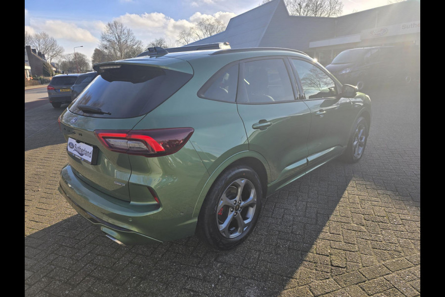 Ford Kuga 2.5 PHEV ST-Line X 243pk Voorraad | Wegklapbare Trekhaak | Winterpack | 2.100kg Trekgewicht | Bursting Green