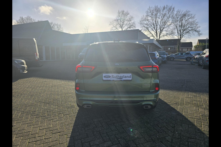 Ford Kuga 2.5 PHEV ST-Line X 243pk Voorraad | Wegklapbare Trekhaak | Winterpack | 2.100kg Trekgewicht | Bursting Green