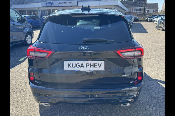 Ford Kuga 2.5 PHEV ST-Line X 243pk |  Panoramadak + Technology Pack + Winter Pack + Wegklapbare trekhaak + 19 inch lichtmetalen velgen | Agate black | 2.100 kg trekgewicht