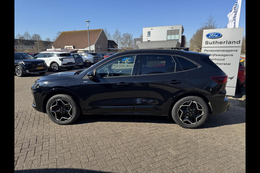Ford Kuga 2.5 PHEV ST-Line X 243pk |  Panoramadak + Technology Pack + Winter Pack + Wegklapbare trekhaak + 19 inch lichtmetalen velgen | Agate black | 2.100 kg trekgewicht