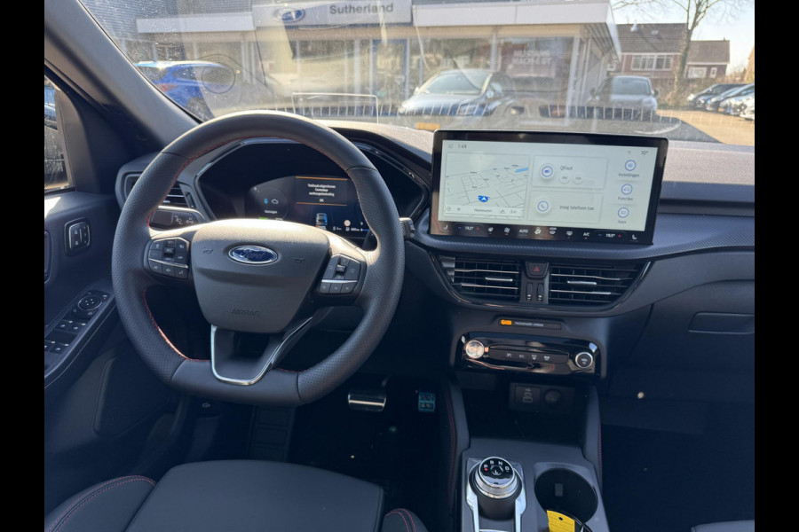 Ford Kuga 2.5 PHEV ST-Line X 243pk |  Panoramadak + Technology Pack + Winter Pack + Wegklapbare trekhaak + 19 inch lichtmetalen velgen | Agate black | 2.100 kg trekgewicht