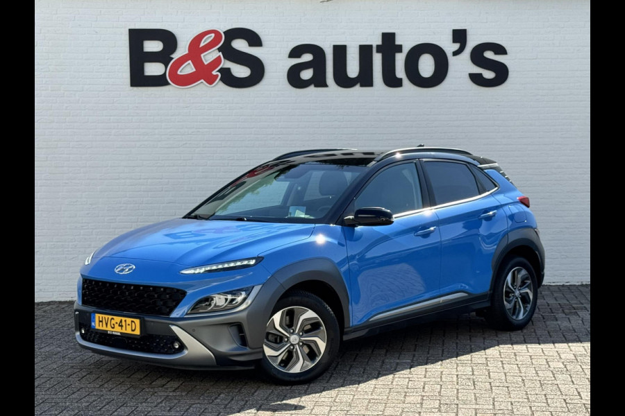 Hyundai Kona 1.6 GDI HEV Fashion Adaptive cruise control Climate control Stoel-en stuurverwarming Dodehoekdetectie Apple / Android