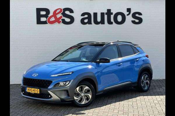 Hyundai Kona 1.6 GDI HEV Fashion Adaptive cruise control Climate control Stoel-en stuurverwarming Dodehoekdetectie Apple / Android