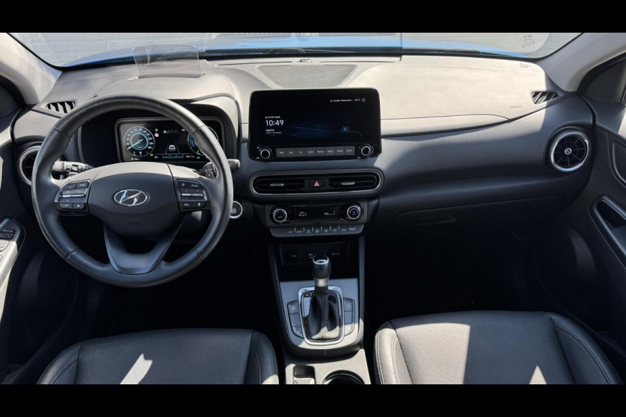 Hyundai Kona 1.6 GDI HEV Fashion Adaptive cruise control Climate control Stoel-en stuurverwarming Dodehoekdetectie Apple / Android