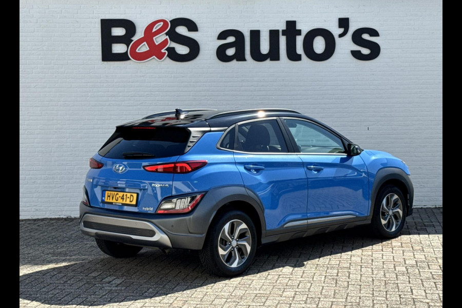 Hyundai Kona 1.6 GDI HEV Fashion Adaptive cruise control Climate control Stoel-en stuurverwarming Dodehoekdetectie Apple / Android