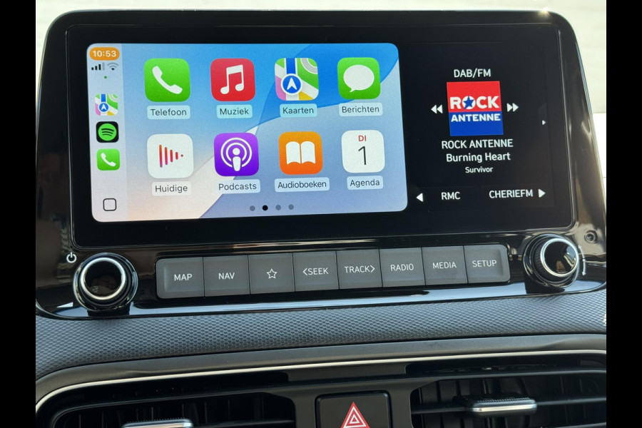 Hyundai Kona 1.6 GDI HEV Fashion Adaptive cruise control Climate control Stoel-en stuurverwarming Dodehoekdetectie Apple / Android