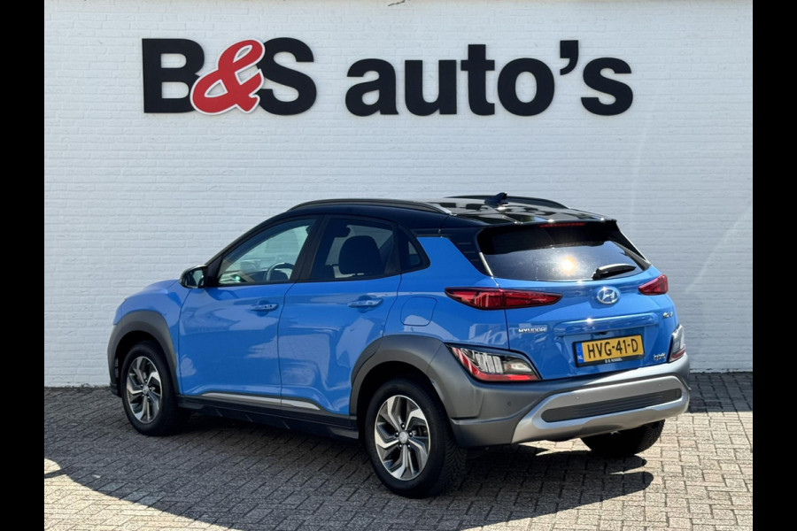 Hyundai Kona 1.6 GDI HEV Fashion Adaptive cruise control Climate control Stoel-en stuurverwarming Dodehoekdetectie Apple / Android