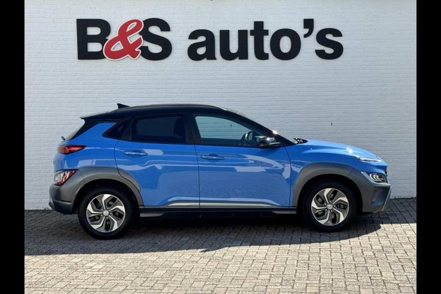 Hyundai Kona 1.6 GDI HEV Fashion Adaptive cruise control Climate control Stoel-en stuurverwarming Dodehoekdetectie Apple / Android