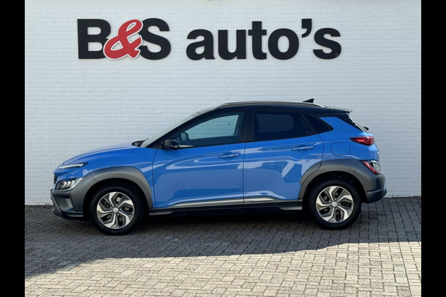 Hyundai Kona 1.6 GDI HEV Fashion Adaptive cruise control Climate control Stoel-en stuurverwarming Dodehoekdetectie Apple / Android
