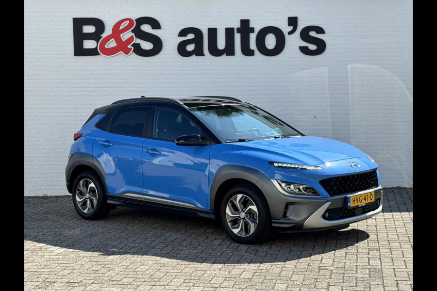 Hyundai Kona 1.6 GDI HEV Fashion Adaptive cruise control Climate control Stoel-en stuurverwarming Dodehoekdetectie Apple / Android