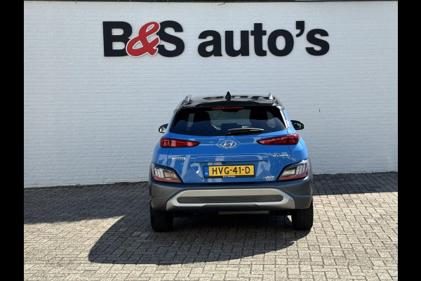 Hyundai Kona 1.6 GDI HEV Fashion Adaptive cruise control Climate control Stoel-en stuurverwarming Dodehoekdetectie Apple / Android