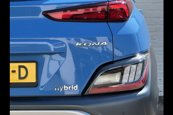 Hyundai Kona 1.6 GDI HEV Fashion Adaptive cruise control Climate control Stoel-en stuurverwarming Dodehoekdetectie Apple / Android