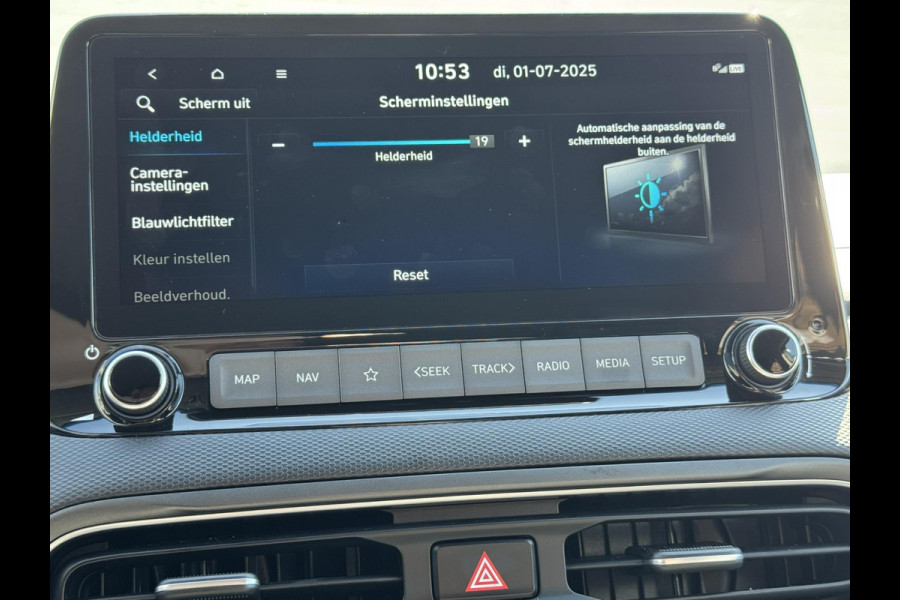 Hyundai Kona 1.6 GDI HEV Fashion Adaptive cruise control Climate control Stoel-en stuurverwarming Dodehoekdetectie Apple / Android